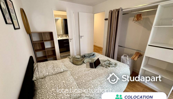 Colocation tudiante Chambre dans une colocation de 17m2