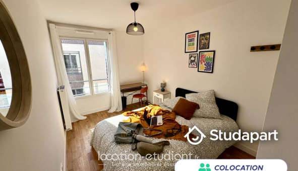 Colocation �tudiante Studio &agrave; Clichy (92110)