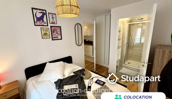 Colocation �tudiante Studio &agrave; Clichy (92110)
