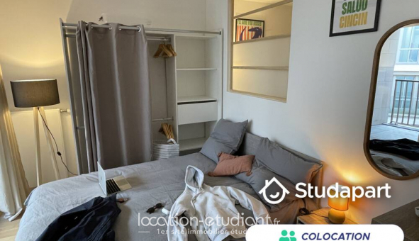 Colocation étudiante Chambre dans une colocation de 9m2