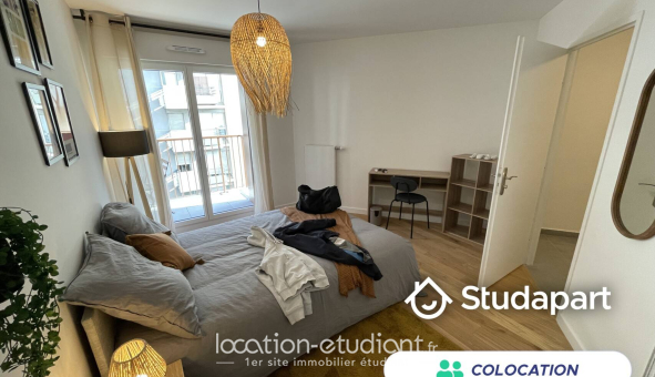 Colocation étudiante Studio &agrave; Clichy (92110)
