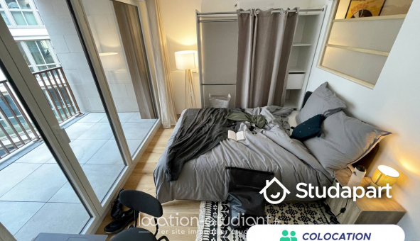 Colocation tudiante Studio à Clichy (92110)
