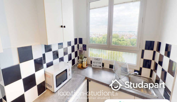 Colocation �tudiante Studio &agrave; Clichy (92110)