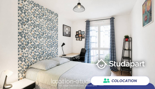 Colocation étudiante T4 &agrave; Clichy (92110)