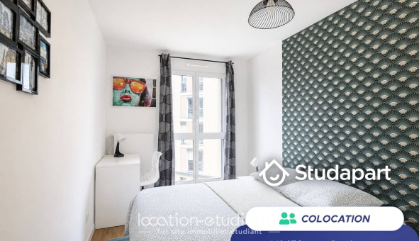Colocation étudiante T4 &agrave; Clichy (92110)