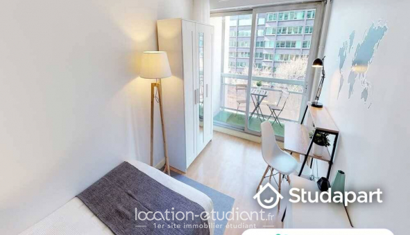 Colocation �tudiante Studio &agrave; Clichy (92110)