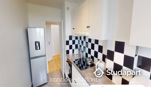 Colocation �tudiante Studio &agrave; Clichy (92110)
