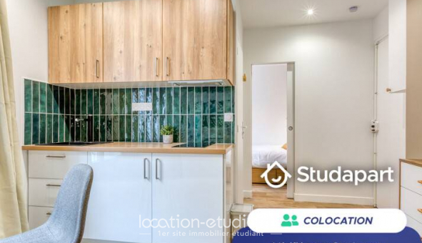 Colocation �tudiante Studio &agrave; Clichy (92110)