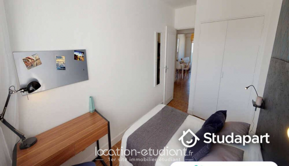Colocation �tudiante Studio &agrave; Clichy (92110)
