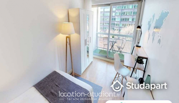 Colocation �tudiante Studio &agrave; Clichy (92110)