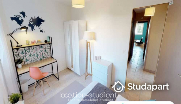 Colocation �tudiante Studio &agrave; Clichy (92110)