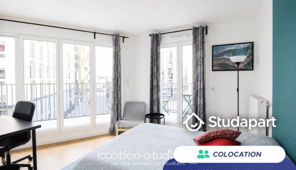 Colocation étudiante T4 &agrave; Clichy (92110)