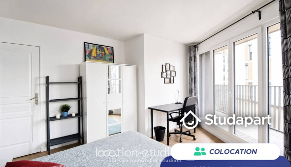 Colocation étudiante T4 &agrave; Clichy (92110)