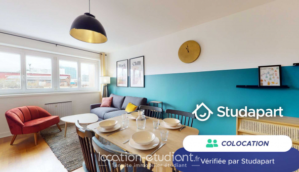 Colocation étudiante T5 à Clichy (92110)