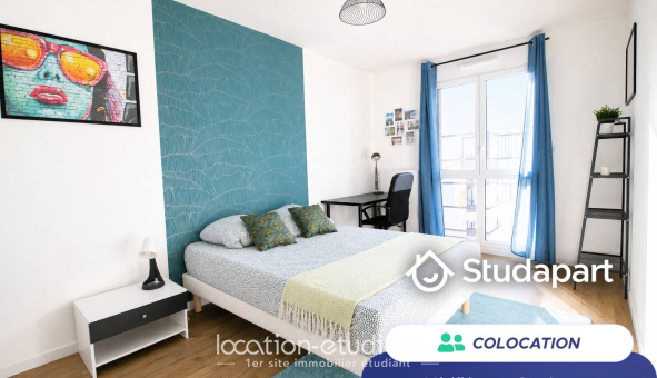 Colocation étudiante T4 &agrave; Clichy (92110)