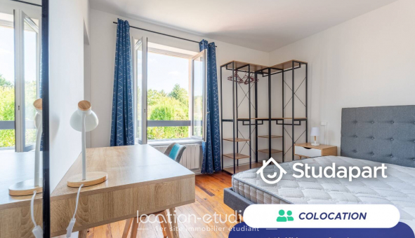Colocation �tudiante Studio &agrave; Collonges au Mont d'Or (69660)