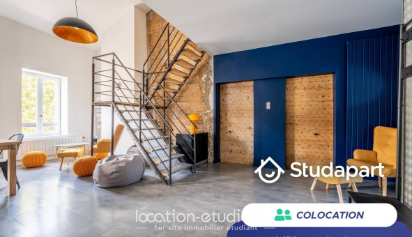 Colocation �tudiante Studio &agrave; Collonges au Mont d'Or (69660)