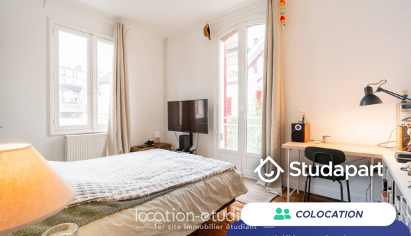 Colocation étudiante Studio &agrave; Colombes (92700)