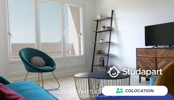 Colocation �tudiante Studio &agrave; Compi�gne (60200)