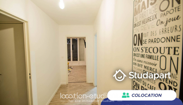 Colocation �tudiante Studio &agrave; Compi�gne (60200)