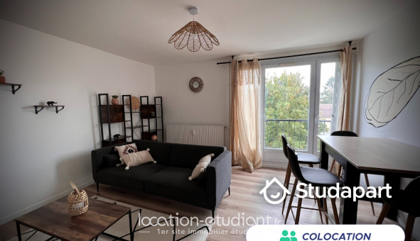 Colocation étudiante T4 à Compiègne (60200)