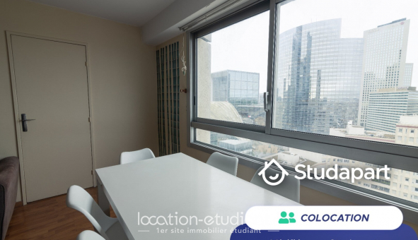 Colocation tudiante Studio à Courbevoie (92400)