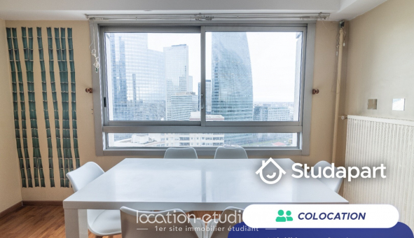 Colocation tudiante Studio à Courbevoie (92400)