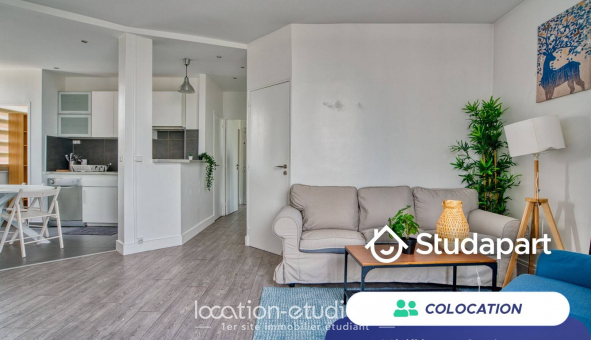 Colocation �tudiante Studio &agrave; Courbevoie (92400)