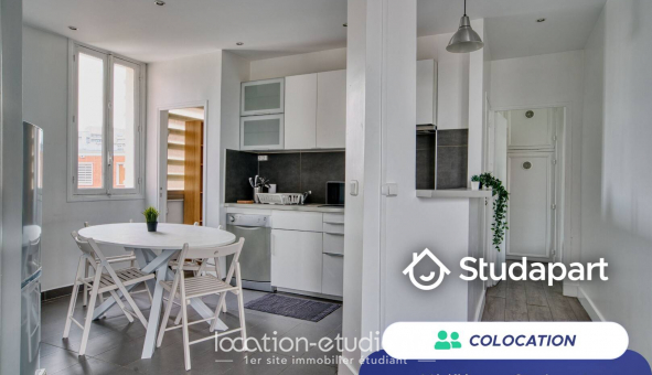 Colocation �tudiante Studio &agrave; Courbevoie (92400)