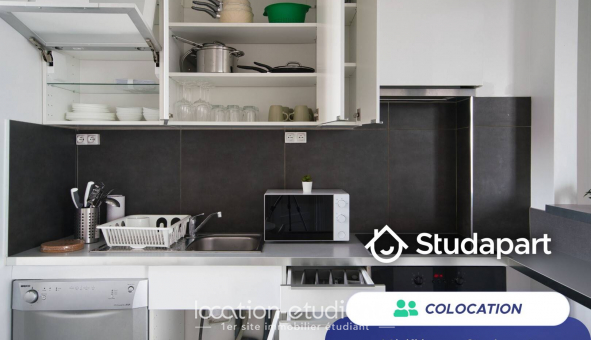 Colocation �tudiante Studio &agrave; Courbevoie (92400)