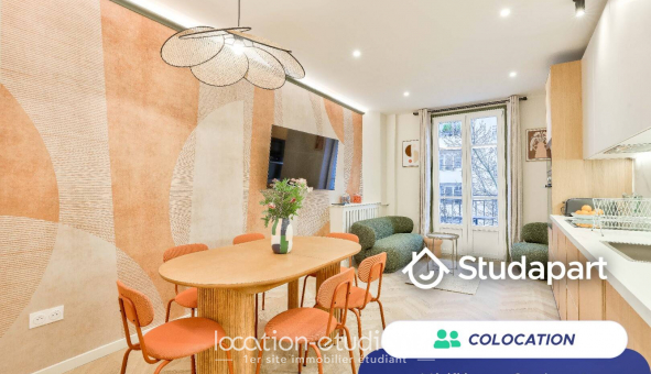 Colocation tudiante Chambre dans une colocation de 9m2