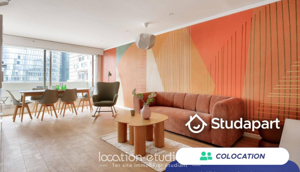 Colocation tudiante Studio à Courbevoie (92400)