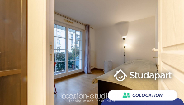 Colocation �tudiante Studio &agrave; Courbevoie (92400)