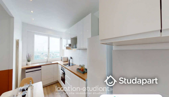 Colocation �tudiante Studio &agrave; Courbevoie (92400)