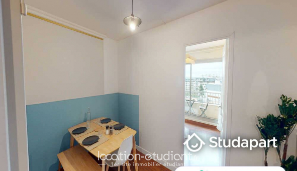 Colocation �tudiante Studio &agrave; Courbevoie (92400)