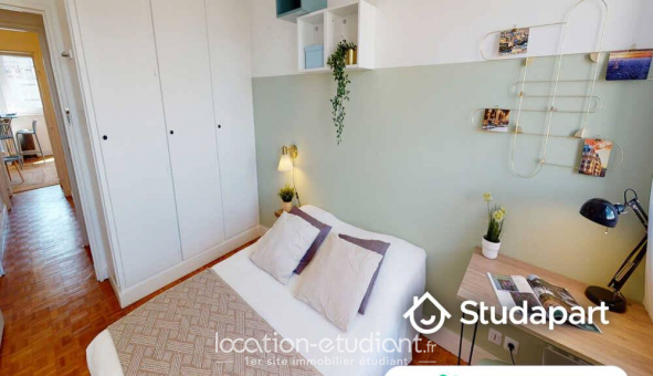 Colocation �tudiante Studio &agrave; Courbevoie (92400)