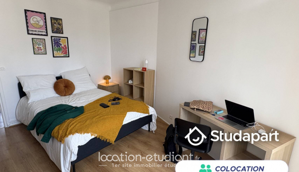 Colocation �tudiante Studio &agrave; Courbevoie (92400)