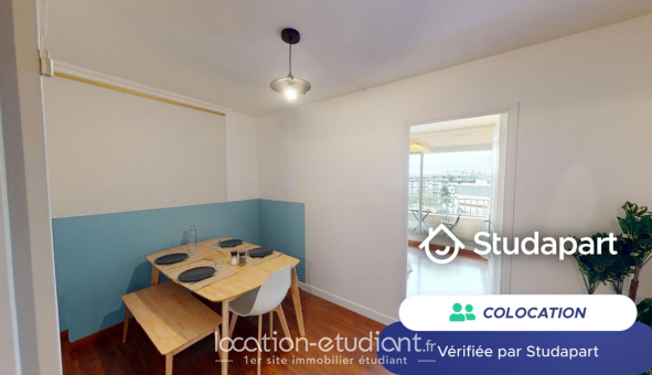 Colocation tudiante Studio à Courbevoie (92400)