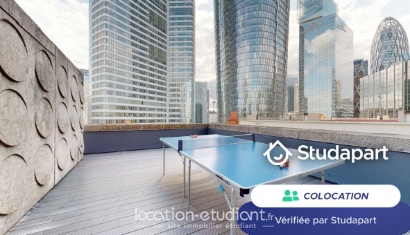 Colocation étudiante T1 à Courbevoie (92400)