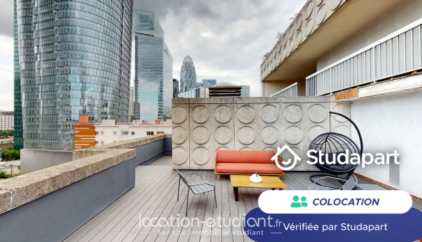 Colocation étudiante T1 à Courbevoie (92400)