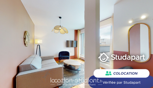 Colocation étudiante T1 à Courbevoie (92400)