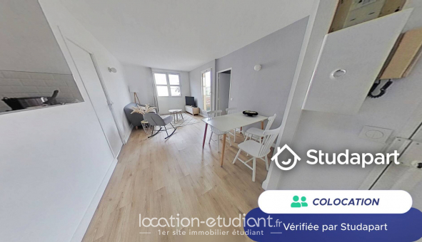 Colocation étudiante Chambre dans une colocation de 9m2