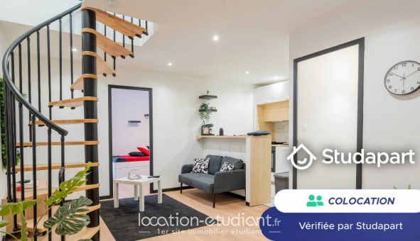 Colocation �tudiante Studio &agrave; Courcouronnes (91080)