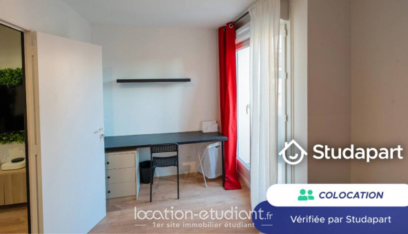 Colocation �tudiante Studio &agrave; Courcouronnes (91080)
