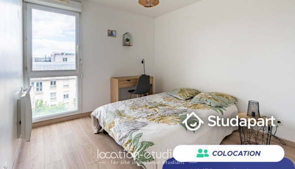 Colocation tudiante Studio à Courdimanche (95800)
