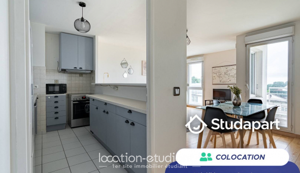 Colocation tudiante Studio à Courdimanche (95800)