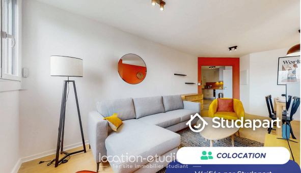 Colocation tudiante Studio à Crteil (94000)