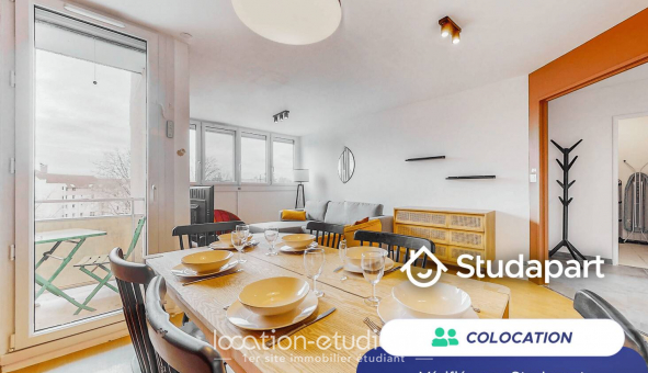 Colocation tudiante Studio à Crteil (94000)