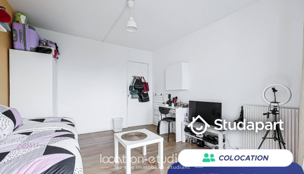 Colocation étudiante Studio à Créteil (94000)