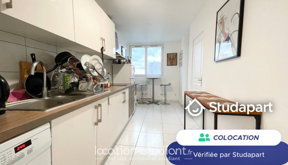 Colocation tudiante Studio à Crteil (94000)
